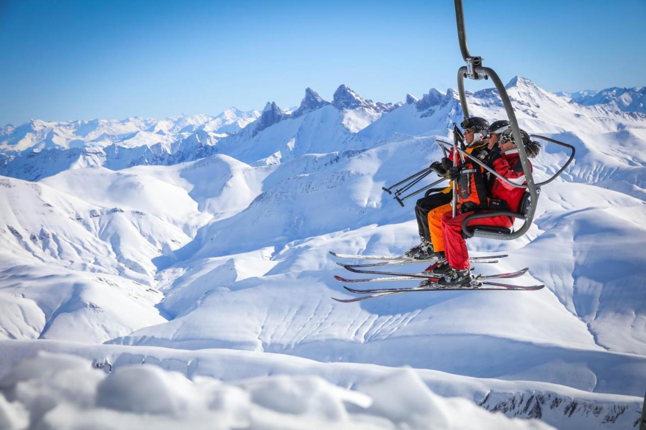 Hotel Le Refuge Alpe d'Huez Exteriér fotografie
